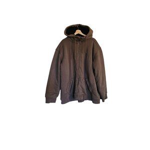 Wrangler Work Jacket Fleece lines 3xl 54/56 gray